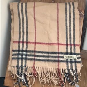 Burberry scarf!